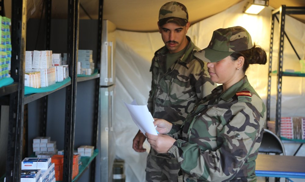 al-haouz-:-les-far-deploient-un-hopital-militaire-de-campagne-a-ouirgane-pour-attenuer-les-effets-des-intemperies