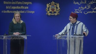 rencontre,-a-rabat,-entre-nasser-bourita-et-la-ministre-finlandaise-des-affaires-etrangeres,-elina-valtonen
