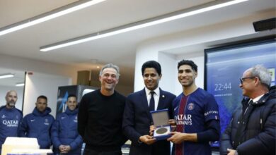achraf-hakimi-atteint-les-200-matchs-sous-le-maillot-parisien,-le-psg-lhonore