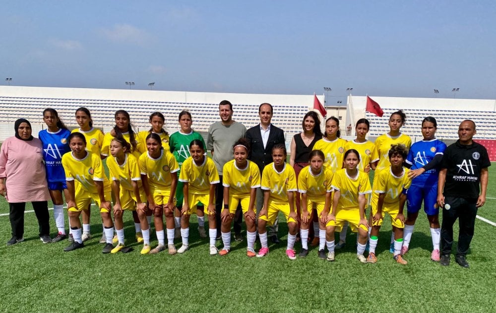 la-fondation-achraf-hakimi-et-le-sporting-club-casablanca-celebrent-le-football-feminin